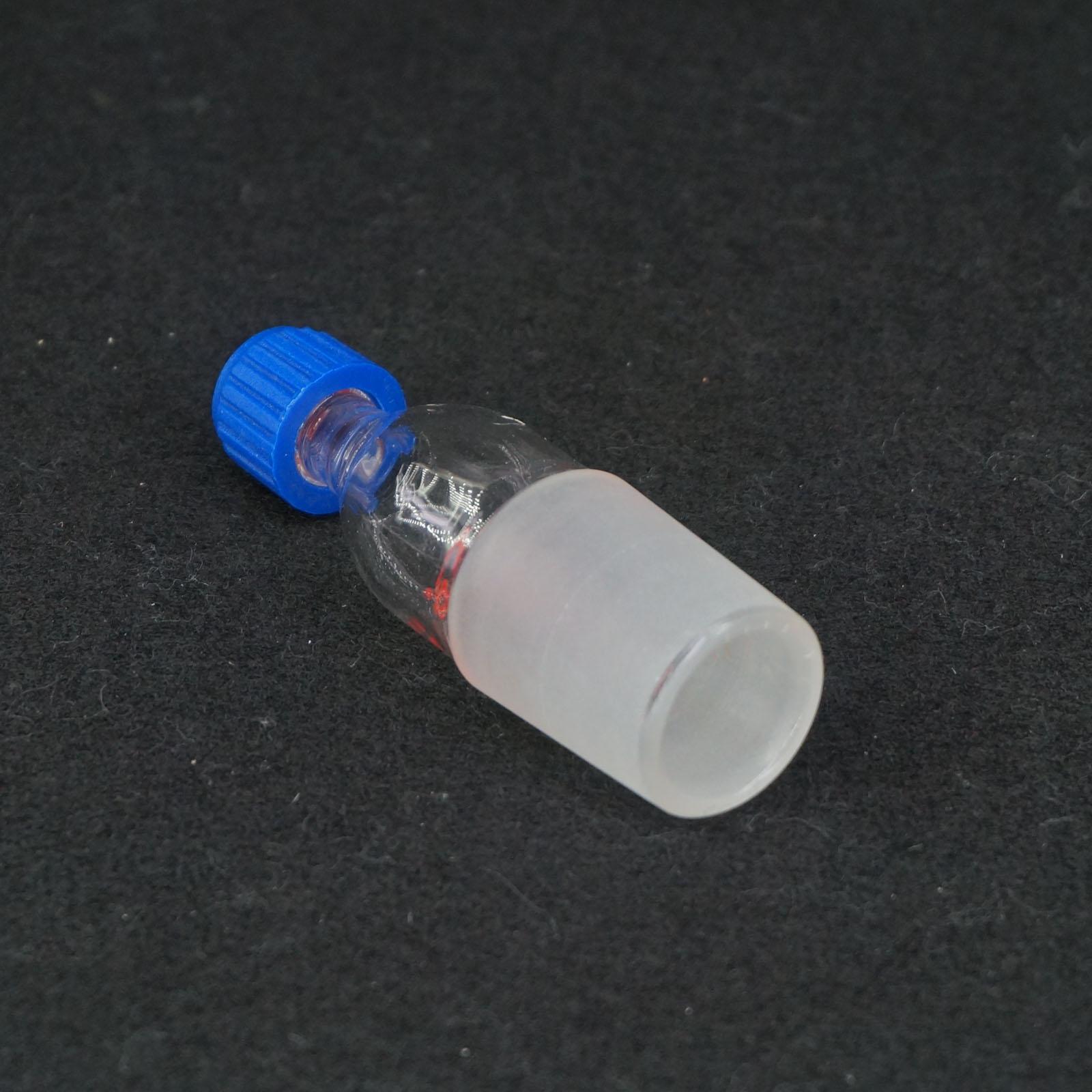 29/32 Stopper Ground Joint Lab Glass Bushing Thermometer Adapter With Screw Cap