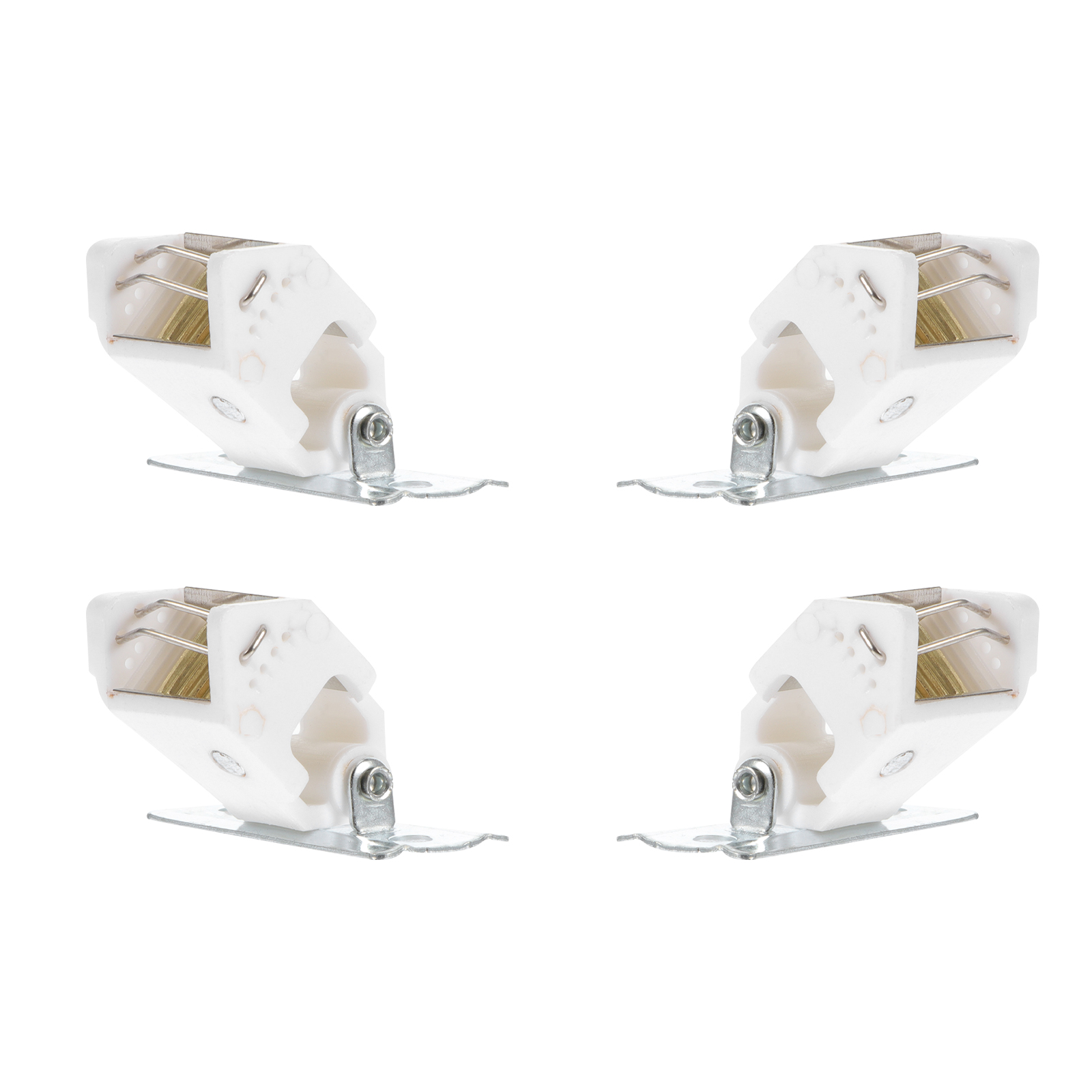 4Sets Bamboo Curtain Roman Shade Cord Locks Practical Window Blind Lock for Home