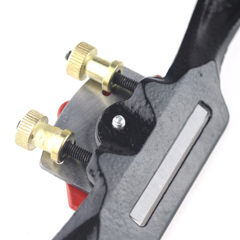 Mini cepillo de mano ajustable de carpintero, 9 pulgadas, cortador de avión con bordes de radio para carpintería, herramienta de desbarbado de recorte de bricolaje