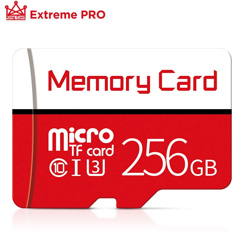 Micro Sd Geheugenkaarten 4Gb 8Gb 16Gb Class 10 Micro Sd Card 32Gb 64Gb 128gb Mini Tf Card Voor Smartphone/Tablet: 256GB