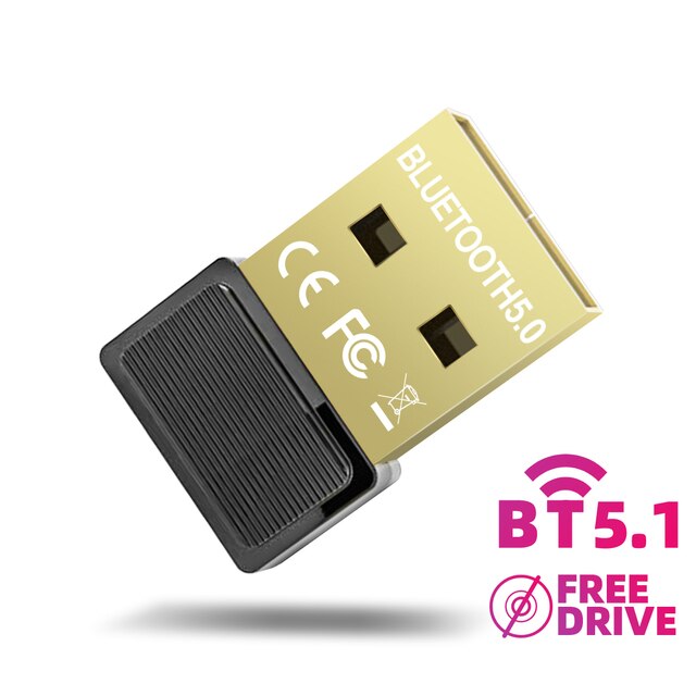Wireless BT5.1 Adapter Free Driver USB bluetooth T... – Grandado