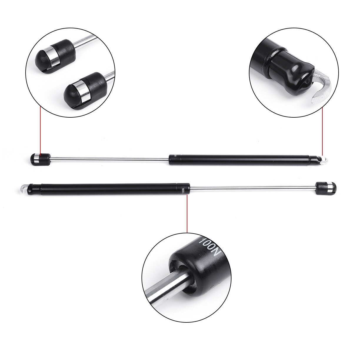 Auto Achterklep Kofferbak Lift Ondersteuning Schokken Stutten Gasveer Voor F&ord Voor FOCUS Mk2 Hatchback 2004 2005-2010 Auto accessoires