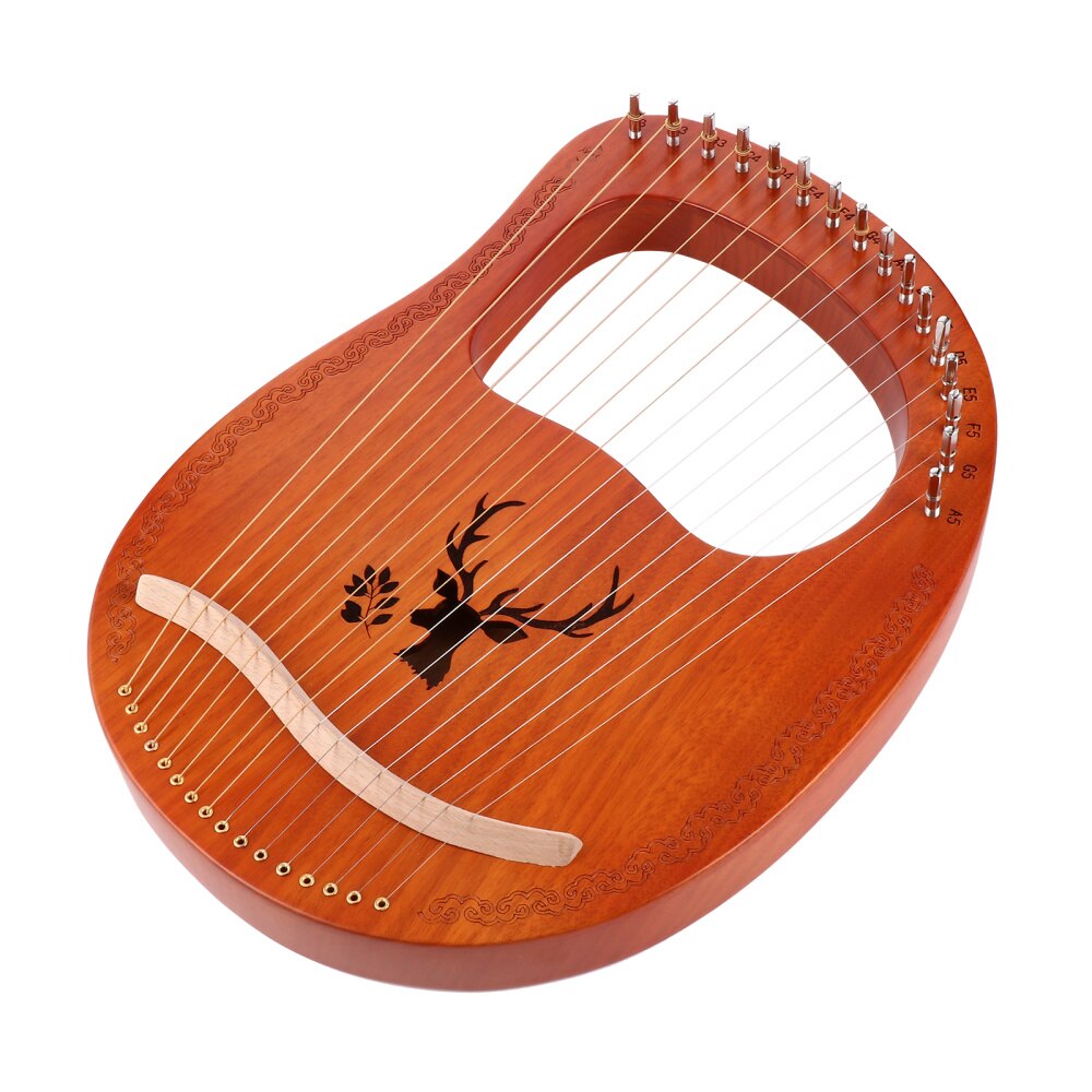 ARPA de madera, instrumento Musical para niños y adultos, 16 cuerdas