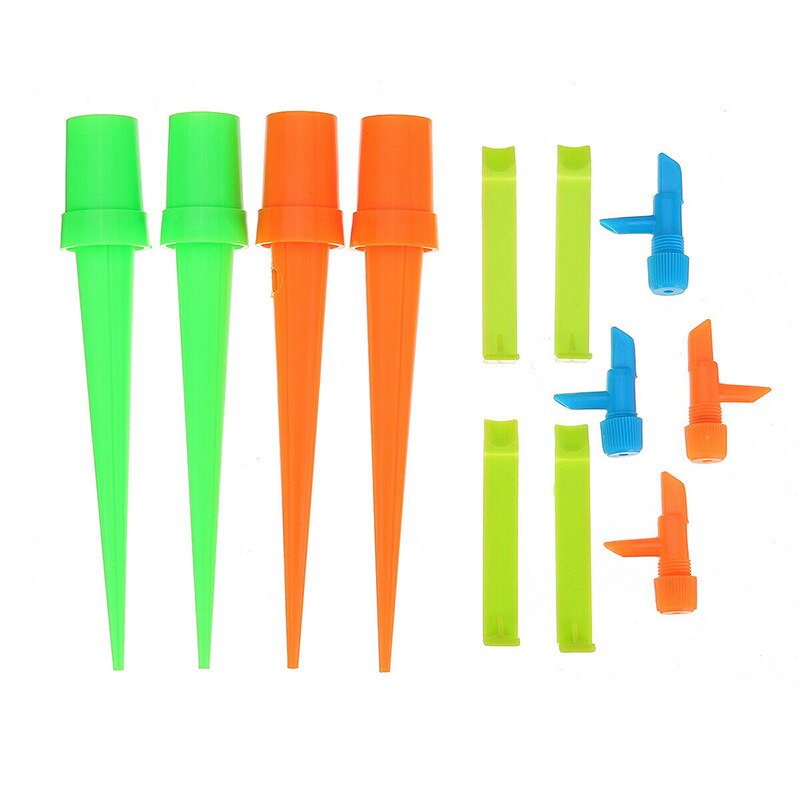 Automatic Watering Device With Switch Control Valve Timing Adjustable Flow Seepage Device Drip Irrigation Lazy Man: 4Pcs