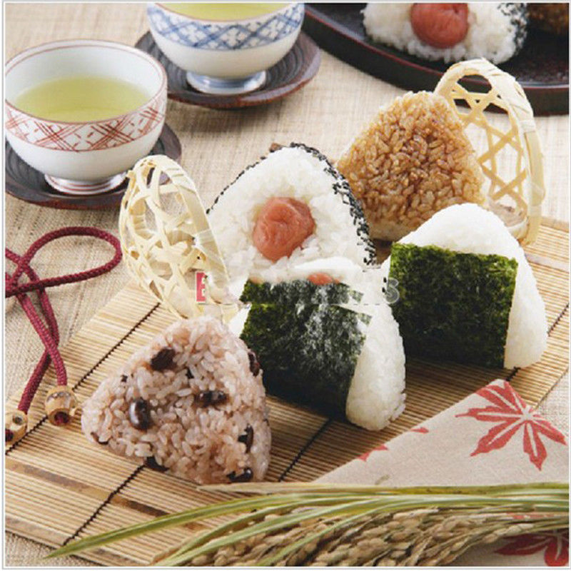 Limitools 2 st /1 set sushi mögel onigiri ris boll bento press maker mögel diy verktyg verktyg kök tillbehör