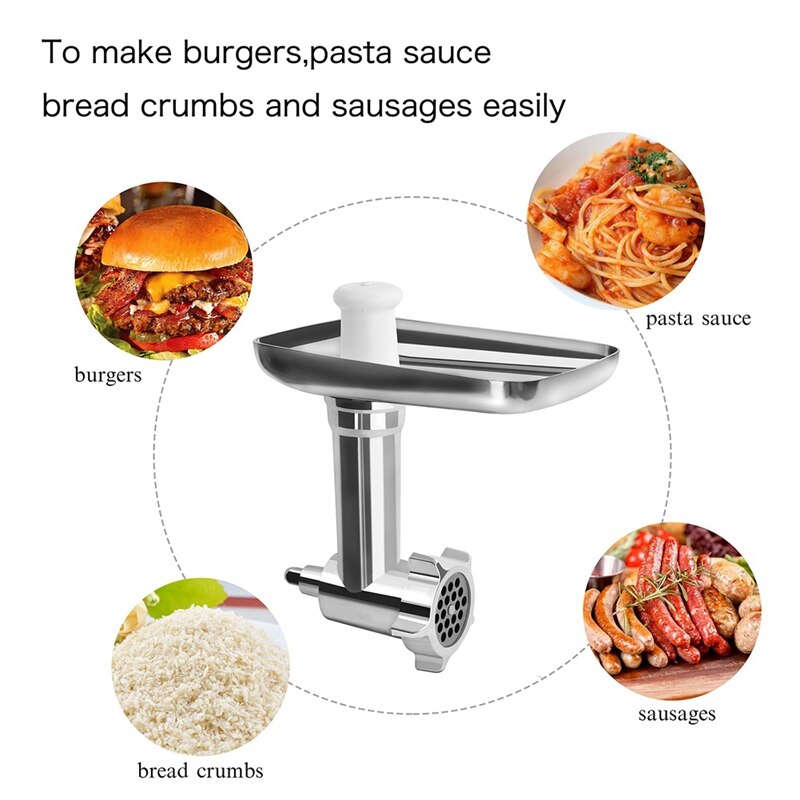 Geeignet für Kitchenaid Hackfleisch Fleisch Einlauf Allgemeine Zubehör Hacken Werkzeug