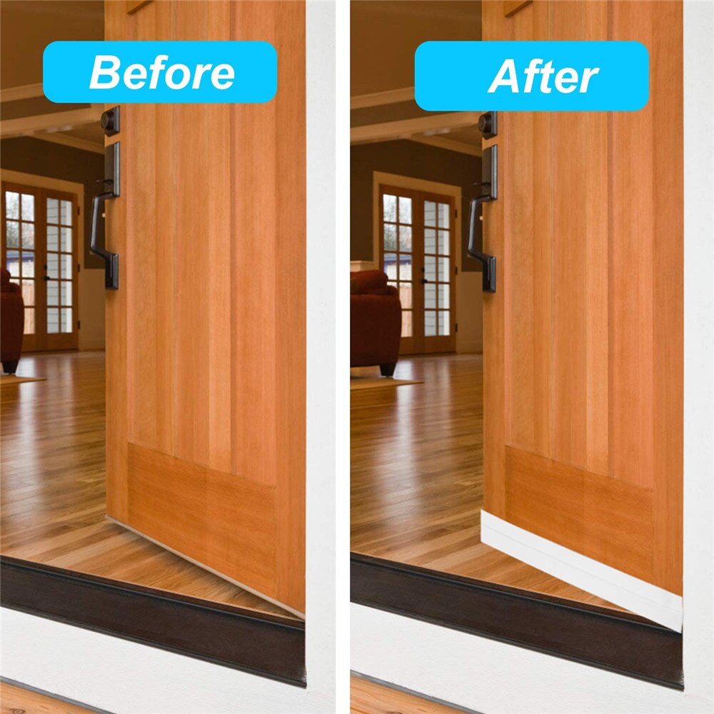 3M Self Adhesive Seal Strip Silicone Door Window Bottom Draught Dustproof Weatherstrip Insect control Sealing Tape