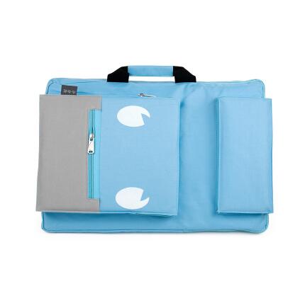 Leuke Tekening Set Art Tas A3 Sketch Pad/Tekening Kit 8K Art Schooltas Schilderen Tassen Voor kids: sky blue