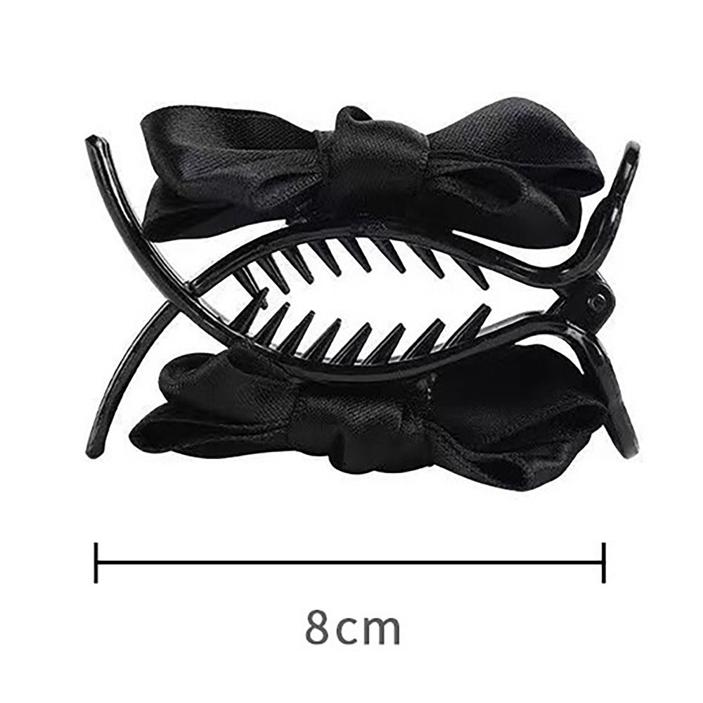 Pince à cheveux brillante à nœud papillon pour femmes et filles, épingle à cheveux exquise, tête arrière, élégante, style pastChev, nœud, vêtements de sauna, accessoires pour cheveux