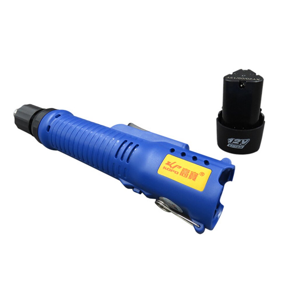 12V Rechargeable Drill Electric Portable Cordless Power Electric Screwdriver Lithium Strong Toughness Screwdriver