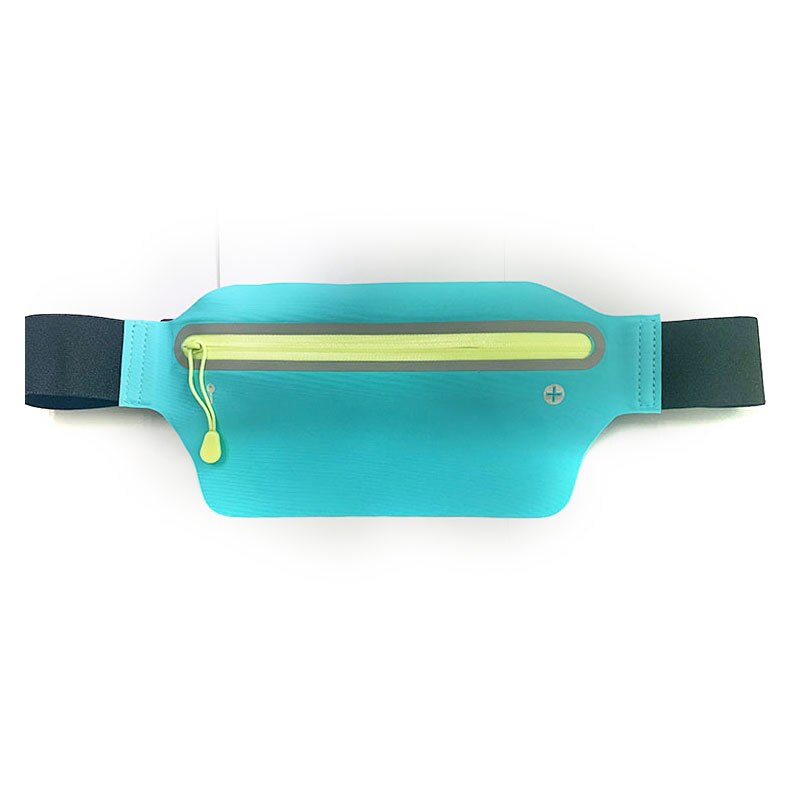 Ultra schlank Sport Taille miserabel Gürtel Tasche Laufen Joggen Wandern Postleitzahl fanny Pack größehe kapazität taille tasche mit Reflektierende Streifen einstellen: 02