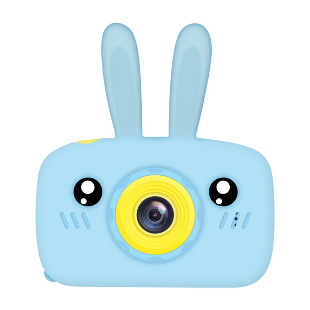 2 Inch Kinderen Mini Camera Full HD 1080P Draagbare Digitale Video Foto Camera Scherm Kinderen ForKid Spel Studie camera: Rabbit Blue