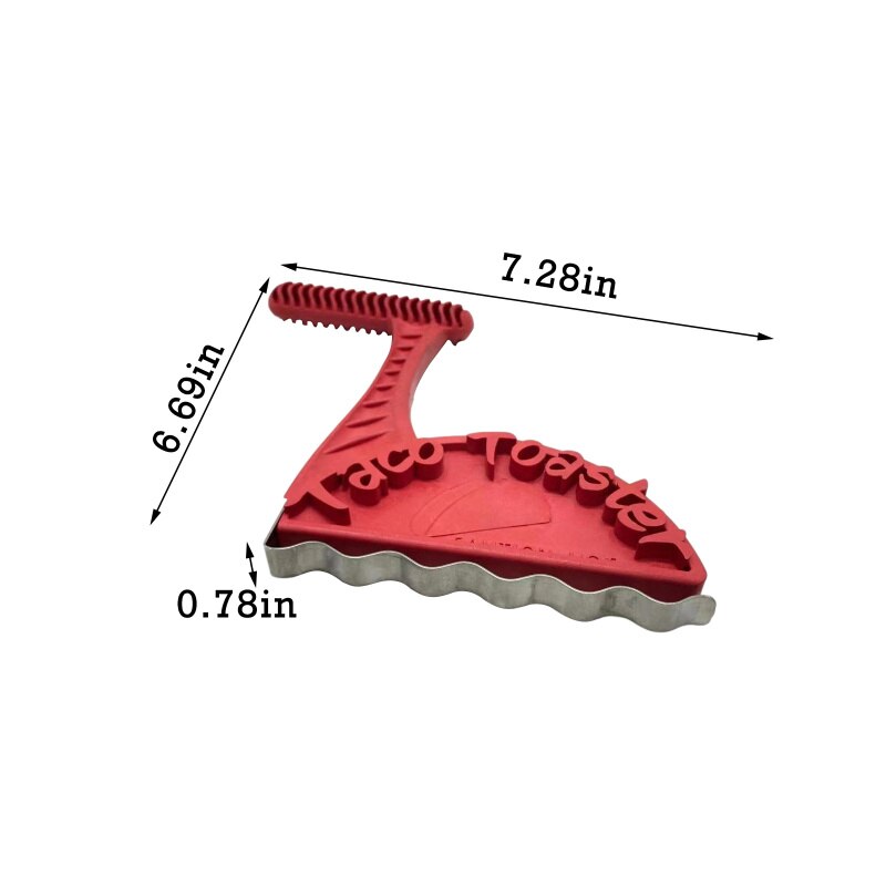 1/2 Pcs Crunchy Taco Shaper Kitchen Healthy Crispy Tortilla Burritos Shell Makers Tool