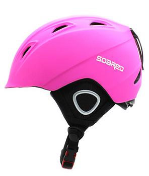 GESTEGEN Skiën Helm Kinderen Jongen en Meisje Snowboarden PC EPS Ultralight Sneeuw Schaatsen Protector S M: Roze / 51-54 cm