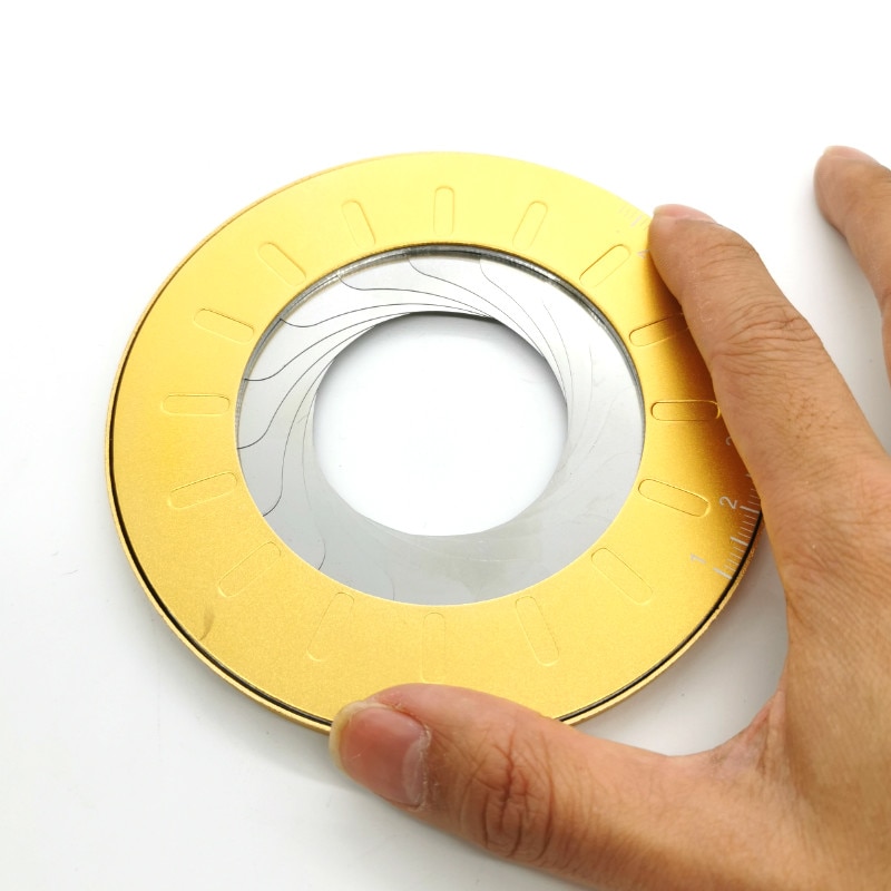 Adjustable Drawing Ruler Drafting Circle Tool Stainless Steel Plotting Compass Round Measurements Tools for Woodworking