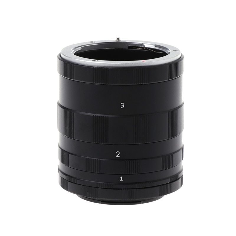 Macro Extension Tube Set - Manual Focus for Sony NEX E-Mount Cameras A7 A5100
