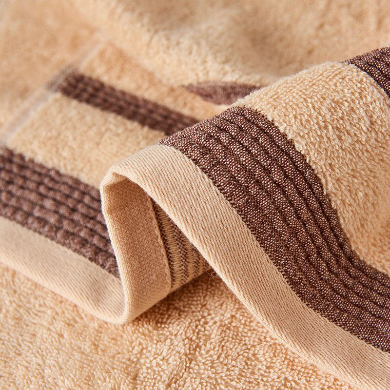 Face Towel Bathroom Super Absorbent Luxury Soft Cotton Towels Hand Towel 33x72cm Stripe Style 100% Cotton