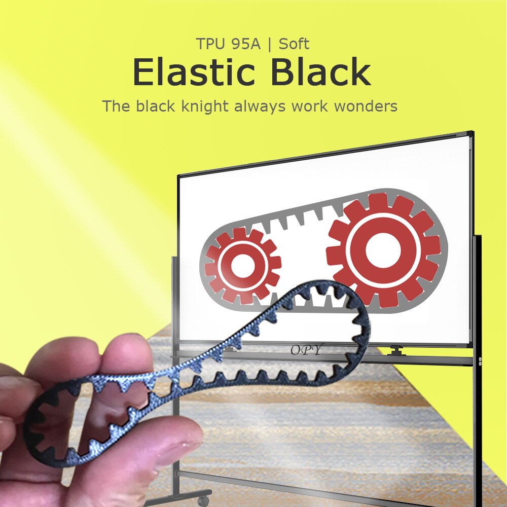 3D Filament Tpu elastyczny 1.75 Mm materiał do drukowania nici natura kolory czarny 0.5Kg 1Kg 10M 100G próbka