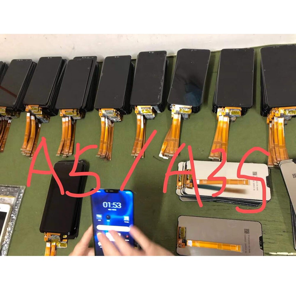 6.2" LCD For OPPO A5 A3s CPH1803 Display Touch Screen Digitizer Assembly For Oppo A3S LCD Ekran Replacement Parts+repair tools