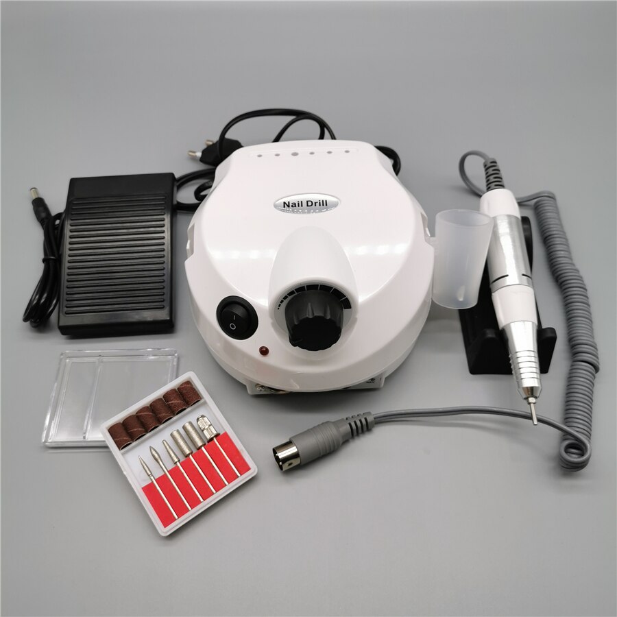 35000Rpm Electric Nail Boor Machine Elektrische Manicure Machine Boren Accessoire Kit Pedicure Nail Boor File Bit Nail Apparatuur