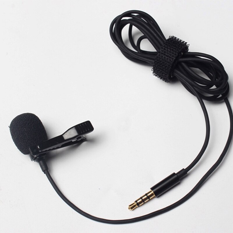 1.5m Mini Portable Lavalier Microphone condensateu... Grandado
