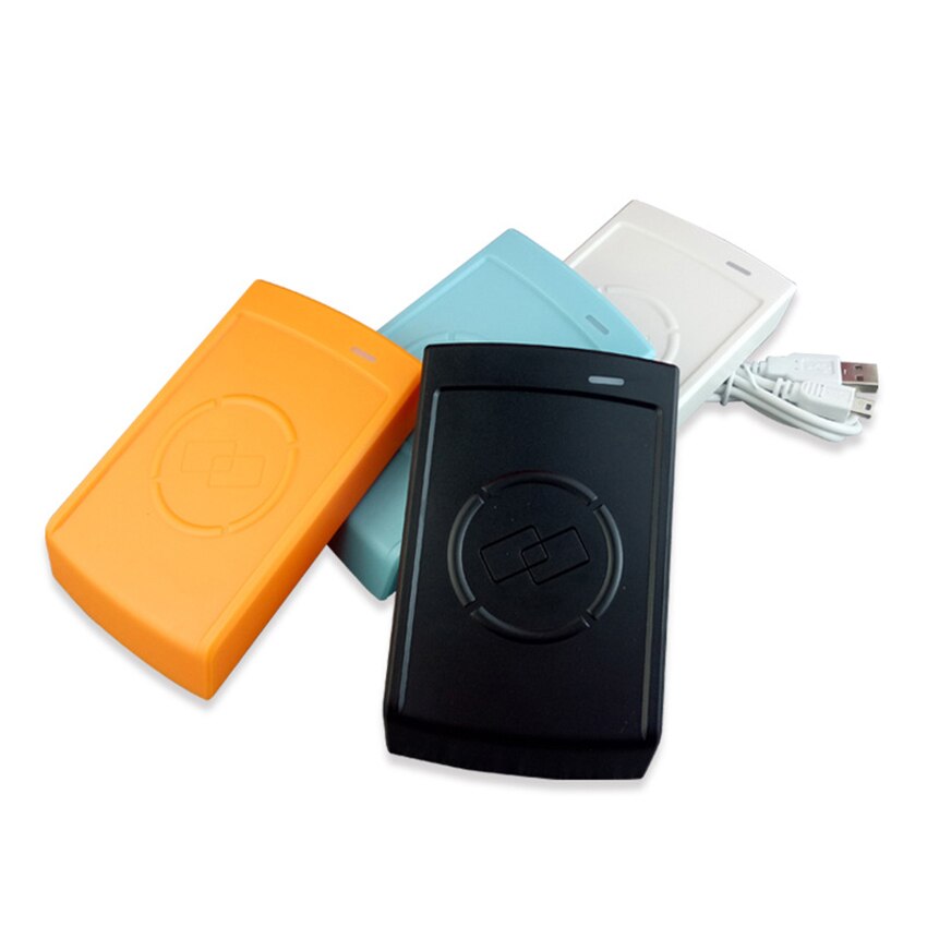 13.56Khz RFID Card Reader USB Port IC Card Reader with Cable for Access Control Time Attendance First 10 Digit