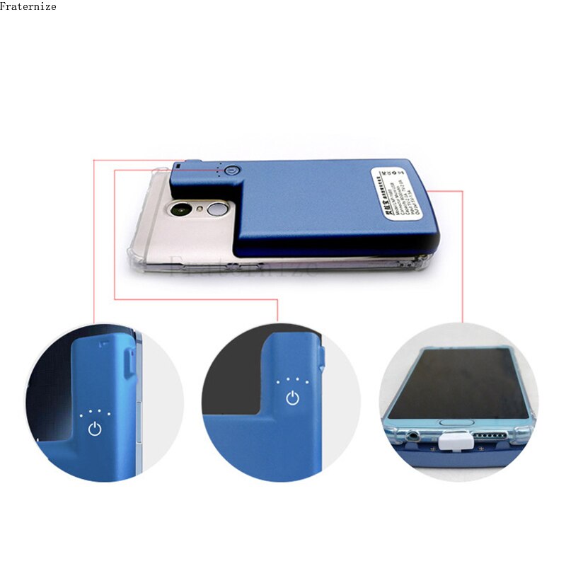 For Xiaomi Mi Note 2 External Battery Charger Cases power bank For For Xiaomi Mi Note 3 charging Case Cover TPU Phone Case Capa