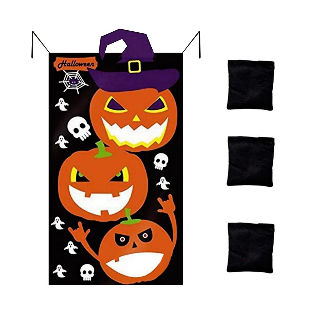 Halloween Party Game Levert Zitzakken Halloween Banners Games Pompoen Leuke Voor Kinderen Familie Winkels Games: 2