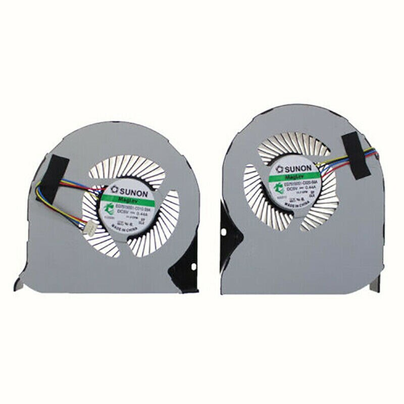 CPU Cooling Fan GPU FAN for DELL Precision 7510 M7510 7520 M7520 044PG6 0XNTR8: A pair of fans
