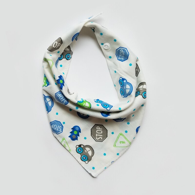 Katoen Bandana baby slabbetjes Babador Voeden Kiel Infant Spuugdoekjes bib Cartoon Speeksel Handdoek Baby Eten Accessoire Baby Spullen