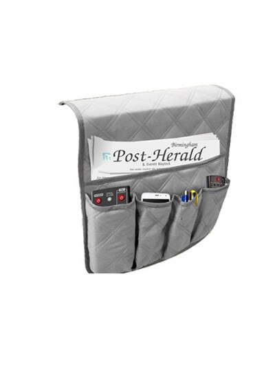 Sofa hand holding storage bag，Schlafsack für die Armlehne。подхват от руки дивана ，Sac de rangement de l'accoudoir du canapé: dark grey