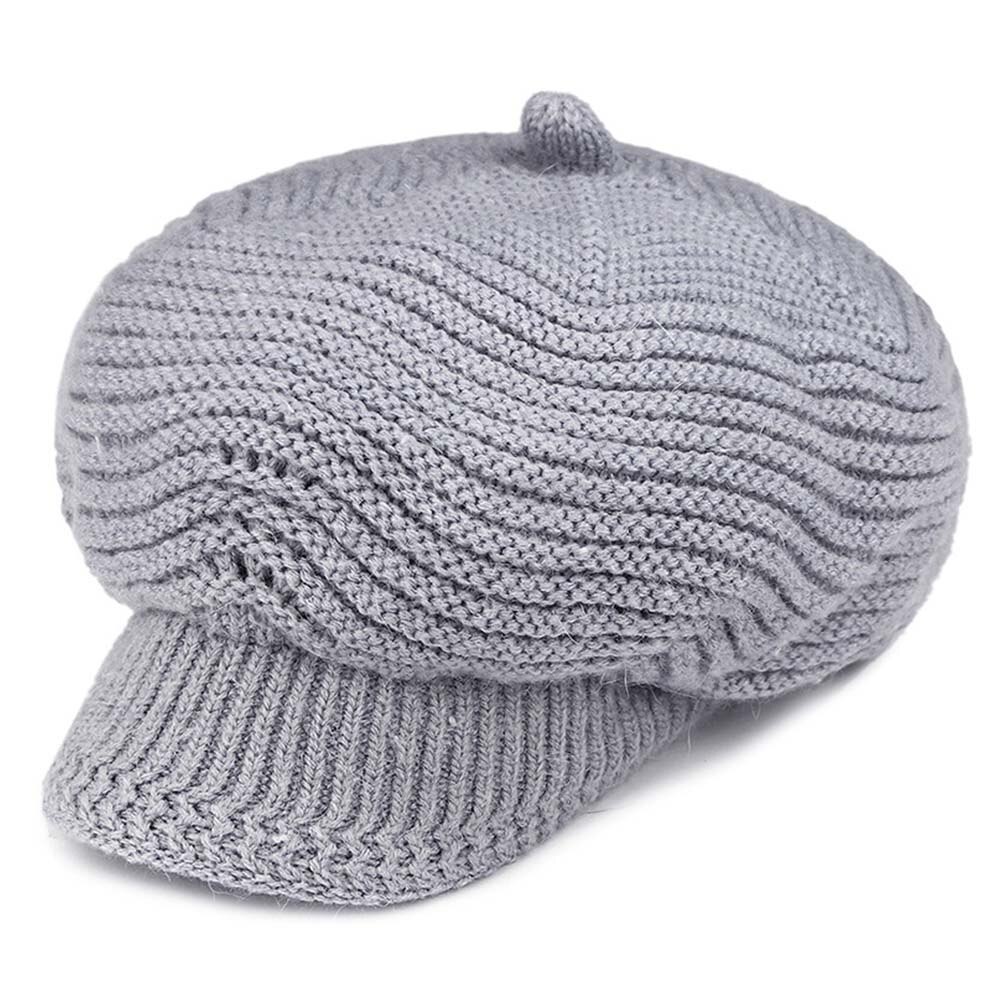 Hüte für Frauen Frühling Herbst Gestrickte Hütte Warme Mädchen Kappen Damen lässig Wolle Hütte Winter Mütze Frauen Kappe Winter hüte