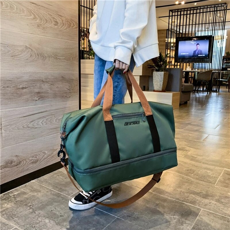 MARKROYAL Reisetaschen Für Frauen Große Kapazität Männer der Sport tasche Wasserdichte Weibliche Bote Tasche Trockenen Und Nassen