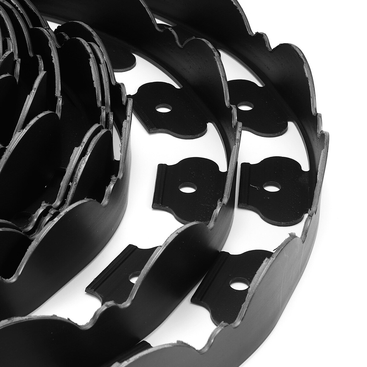 3/5/6/10m Garden Flexible Lawn Grass Plastic Edging Border landscape Edging Easy Install Insert Black Green