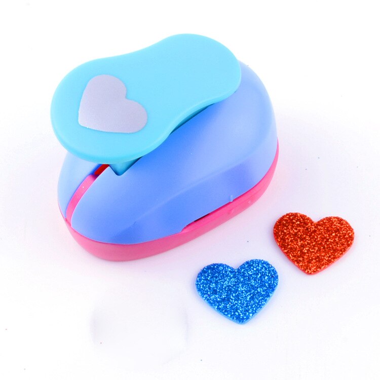 free ship 25mm heart shapes craft punch diy puncher paper cutter scrapbooking punches scrapbook paper punch