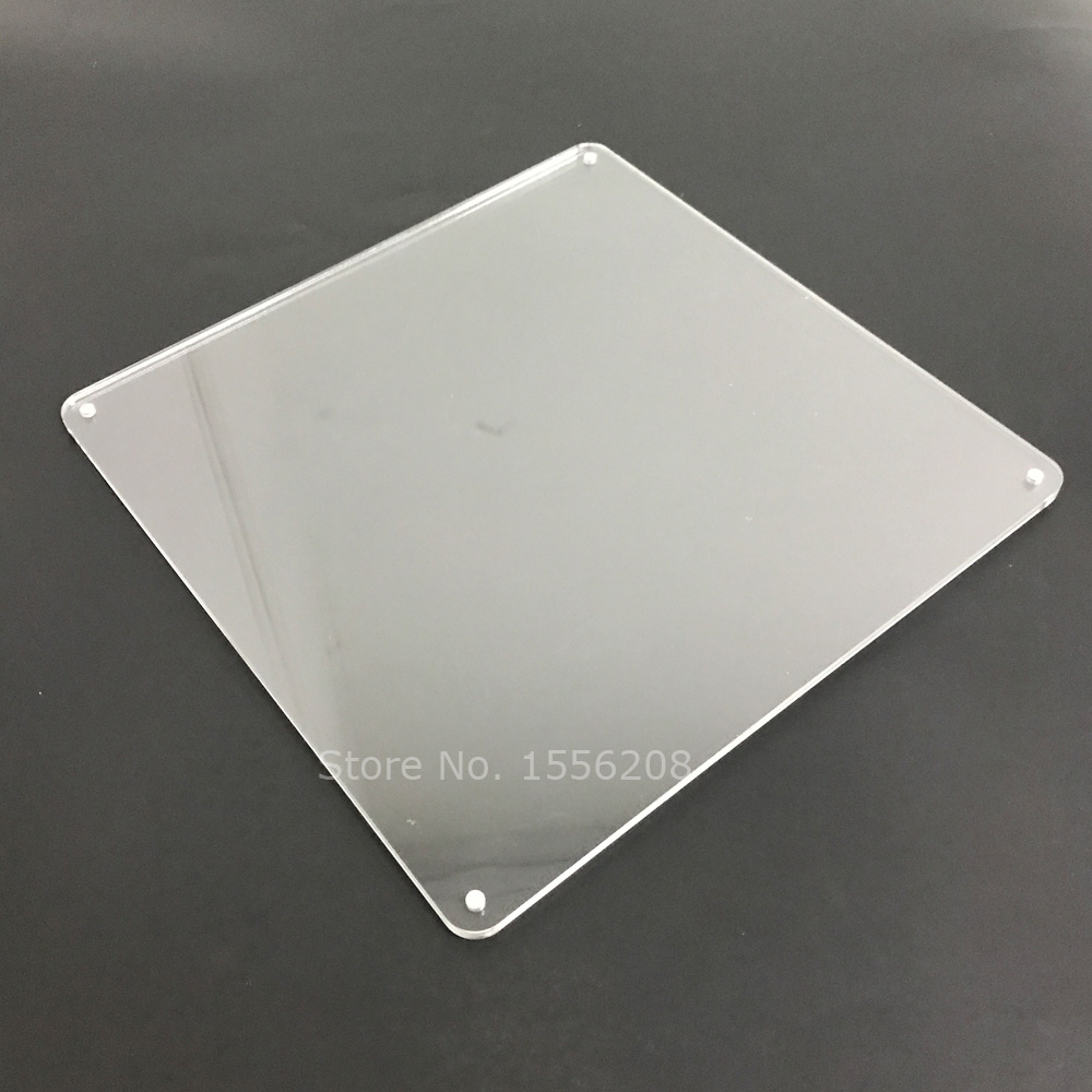 Acrylic Photo Frame Magnetic Square Photo Frame Sign Display Wedding Plexiglass Frame With Round Corner 1/8" thick