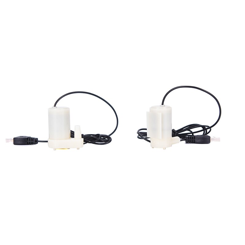 1PC USB Micro Submersible And Amphibious DC Motor Pump Water Pump 5V 2~3L/min Horizontal, Vertical