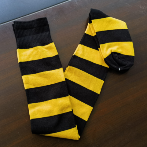 Dames Meisjes Overknee Lange Streep Dij Hoge Gestreepte Katoenen Sokken 22 Kleuren Zoet Schattig Plus Size Overknee Sokken: Ivoor