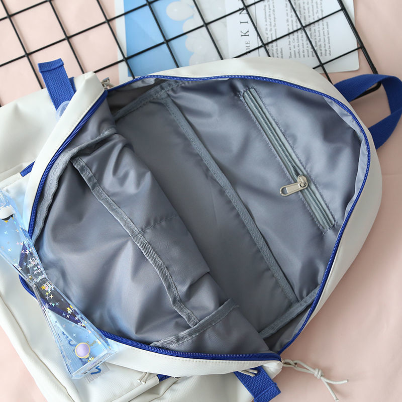 Damen-schulrucksack für Teenager-mädchen, studentinnen, gymnasialrucksack, lässiger Hochschule-stil 2022
