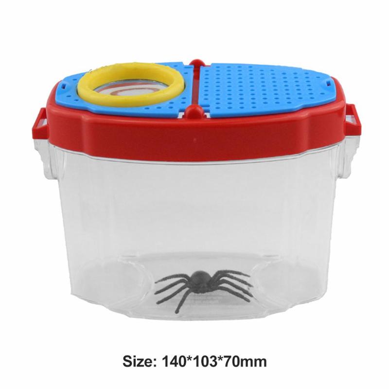 Bug Insect Watcher Magnifying Glass Small Animal Insect Children Cylindrical Crawler Spider Box Magnifying Glass Magnifier
