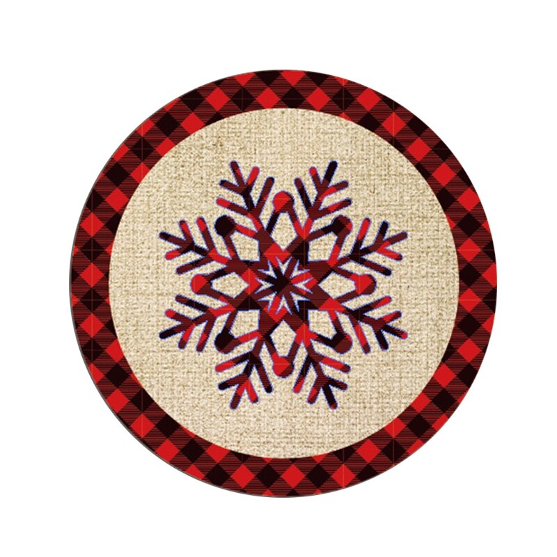 Rieten Kerstboomrok - ø 60 x 26 cm - Kerstboommand - Zwart