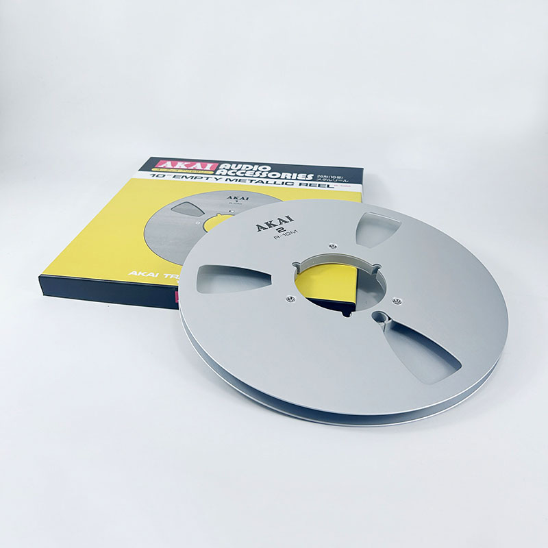 ! AKAI R-10M Accesorios de audio 1O" Piezas de máquina de apertura de carrete metálico vacío Accesorio para grabadoras de carrete a carrete: Plata