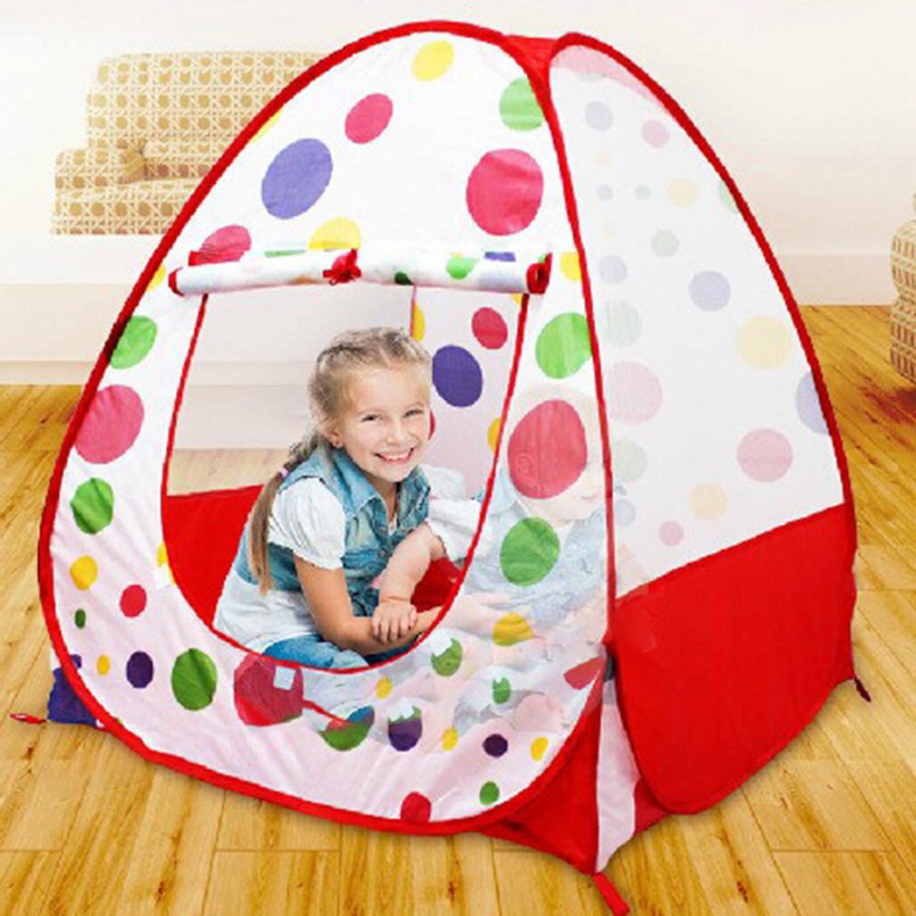 Børnetelt indendørs og udendørs legetøj legehus lege teltkopper indendørs / udendørs legetelt leveres med praktisk bæretaske