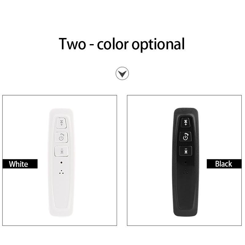 Bluetooth modtager 3.5mm aux jack stereo musik lyd support tf kort med mikrofon sort trådløs modtager bluetooth adapter