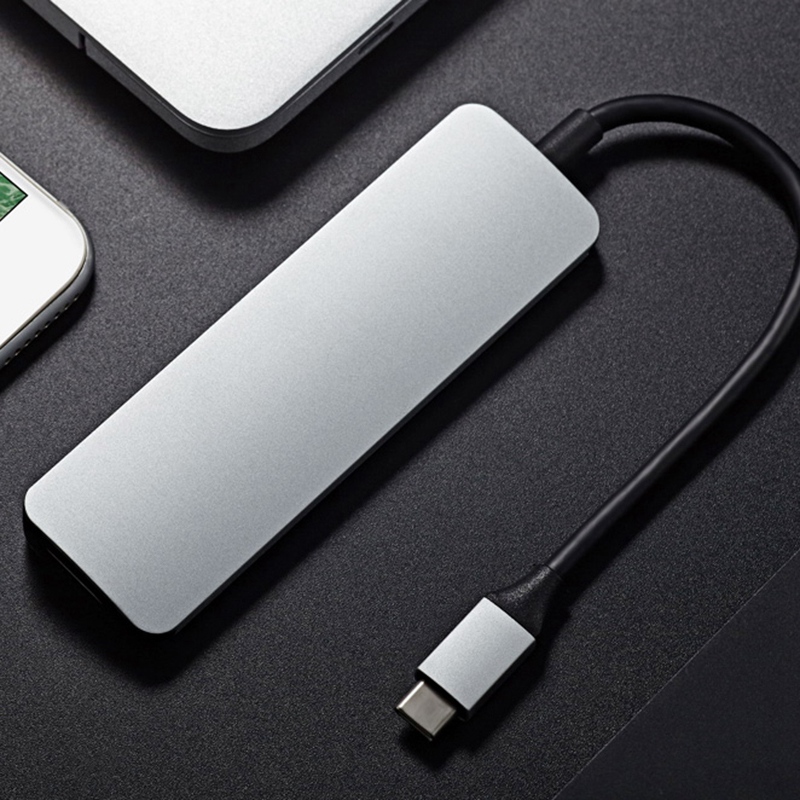 Hub Usb 5 en 1 lector de tarjetas USB 3,0 HUB Micro adaptador de cuatro puertos USB 3,0 Hub USB Splitter adaptador de alta velocidad accesorios de computadora