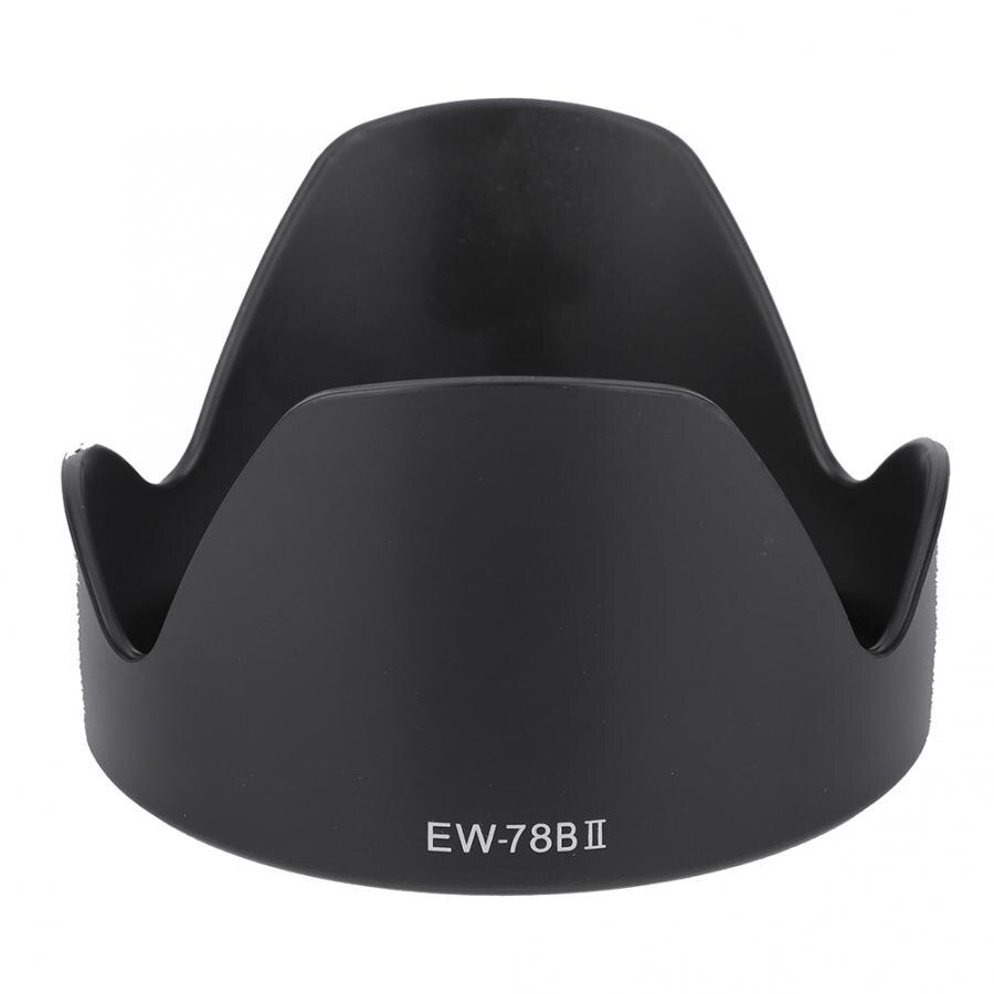 lens hood EW-78BII Portable Plastic Camera Lens Hood Shade for Canon EF 28-135mm f/3.5-5.6 IS USM camera lens part