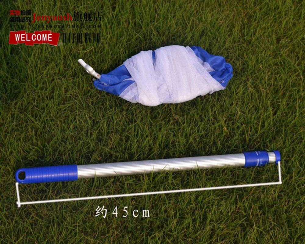 Insect Catching Butterfly Net Aluminum Alloy Retractable Handle Specimen Making