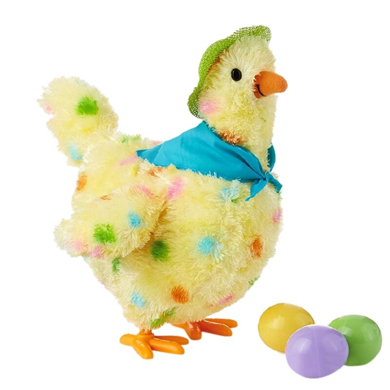 A Hen Funny Chicken Toy Hen Hen Laying Egg Shocked Joke Child Anti-Stress Gadget Fun Game Indoor Or Outdoor: Default Title
