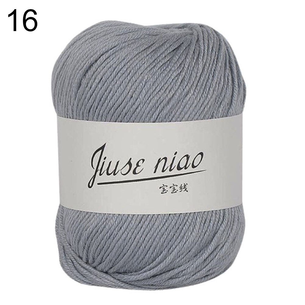 50g Baby Woolen Yarn Knitting Crochet Blanket Sweater Scarf Soft Woven Material: 16