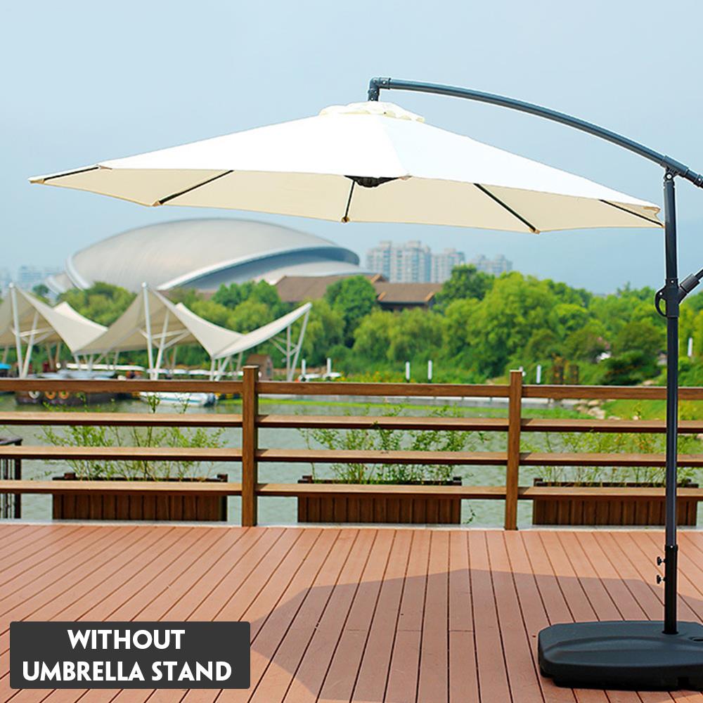 Cubierta de sombrilla con forma de hexágono de 2M, protector de Patio resistente a los rayos UV, impermeable, cubierta de sombrilla